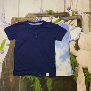 2 Free Planet Toddler Boys Shirt Bundle